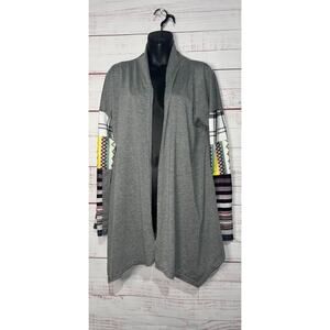 Women’s Multi Print Sleeve Boutique Cardigan Large | New Without Tags